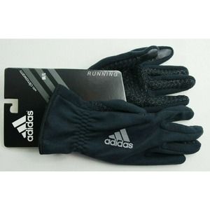 adidas Men's Gloves Black M/L Running Reflective